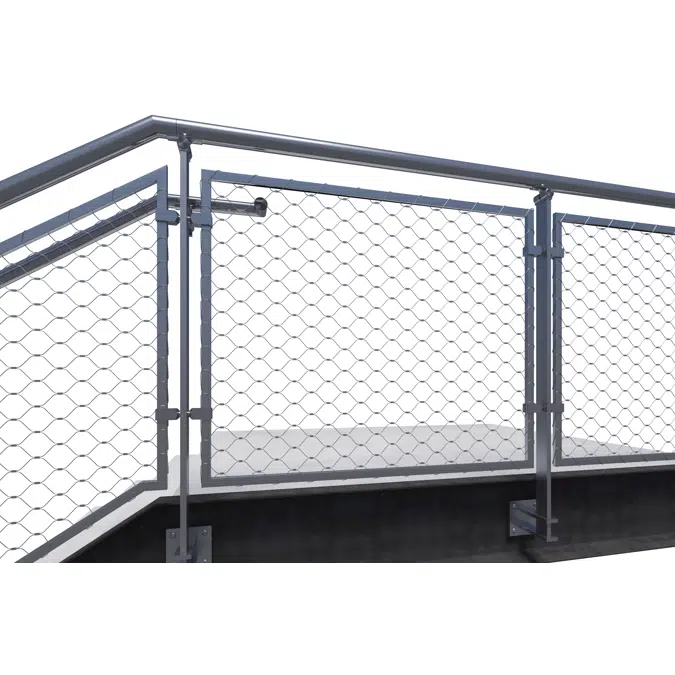 BLADE® Wire Mesh Railing System, Viva Railings