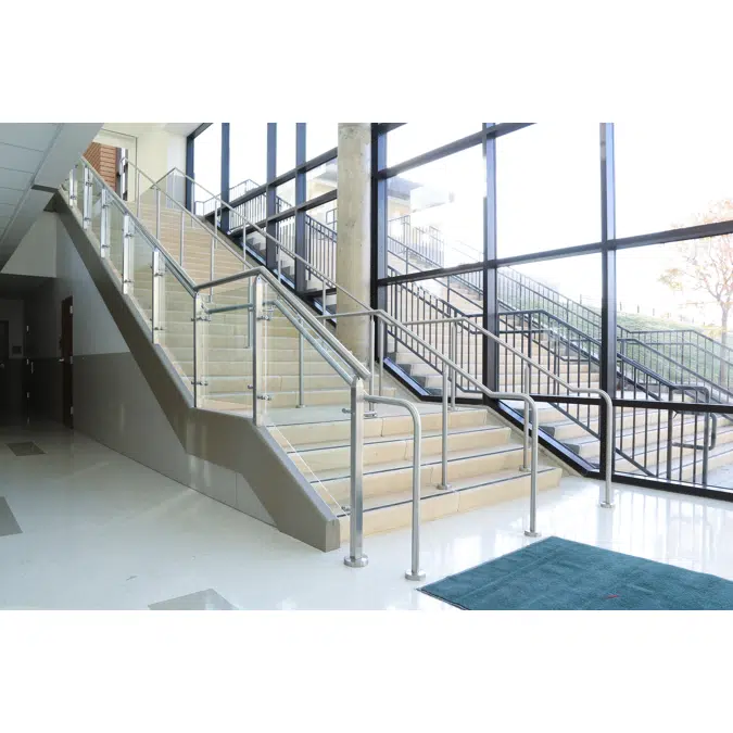 CUBE Stainless Steel Glass Railing System