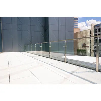 画像 CUBE Stainless Steel Glass Railing System