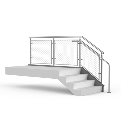 imagen para CIRCA Stainless Steel CableNet Railing System