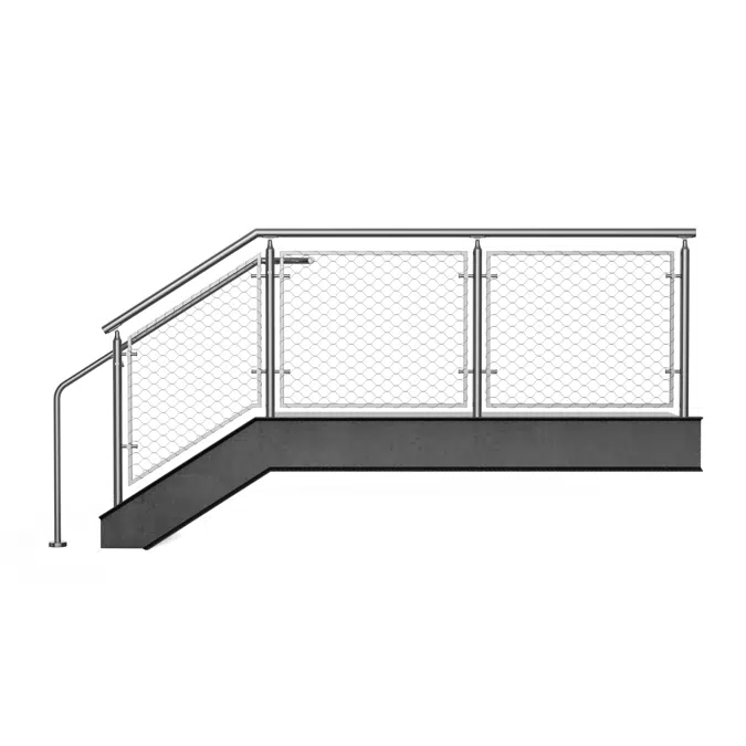 CIRCA Stainless Steel CableNet Railing System