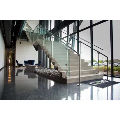 imagem para SOLO Stainless Steel Glass Railing System