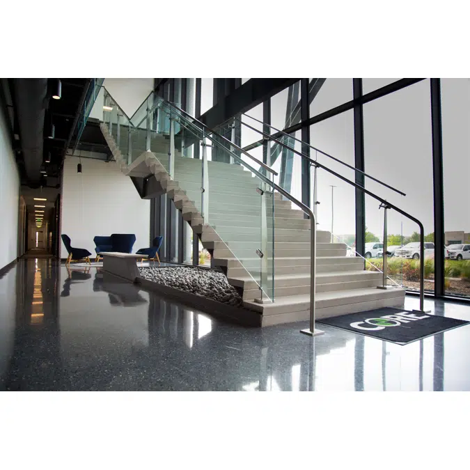 SOLO Stainless Steel Glass Railing System