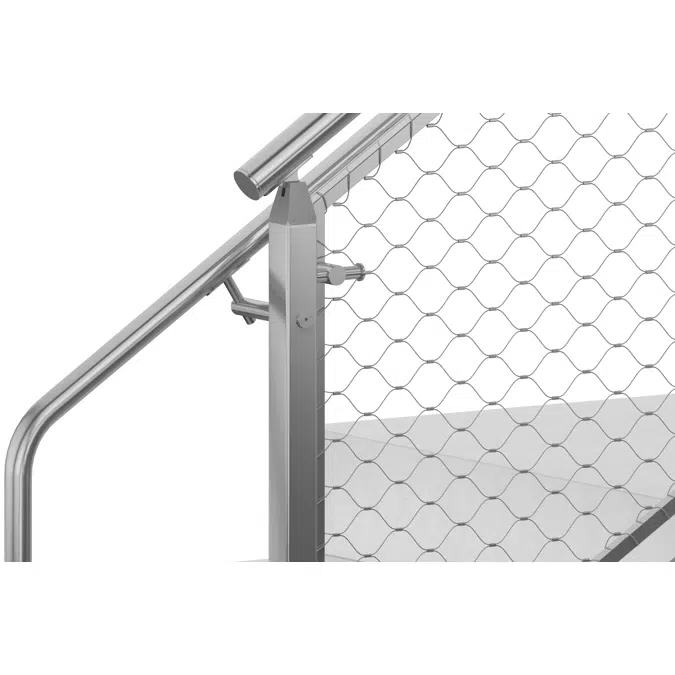 CUBE Stainless Steel CableNet Railing System