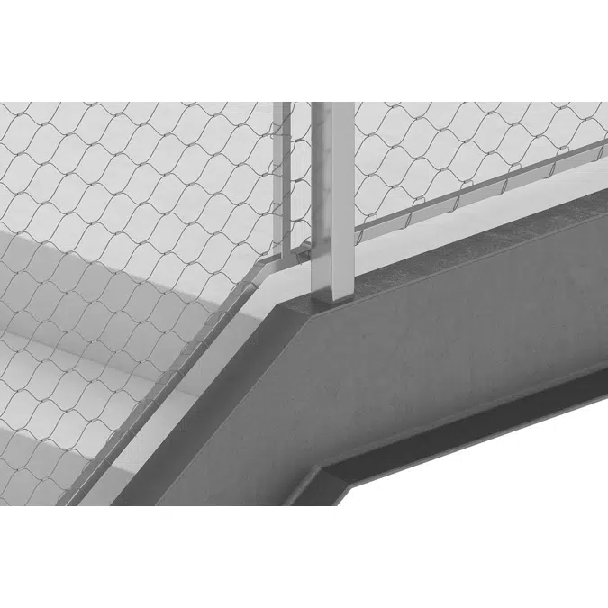 CUBE Stainless Steel CableNet Railing System