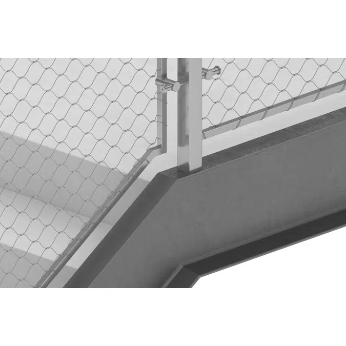 CUBE Stainless Steel CableNet Railing System