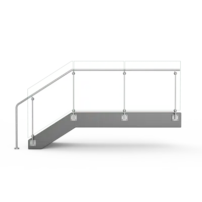 Image for VORTEX Stainless Steel Glass Railing System