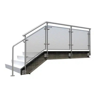 Image for BEACON Stainless Steel Perf Railing System