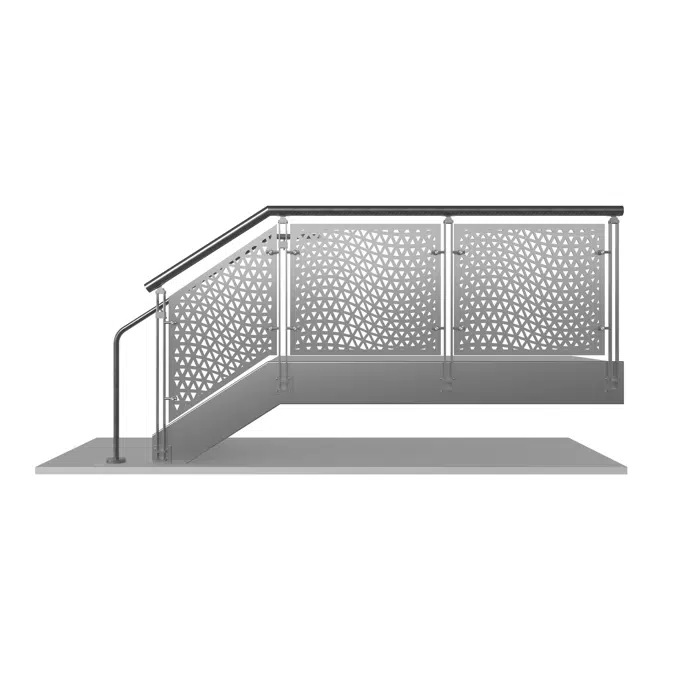 BLADE Air Stainless Steel Laser Cut Railing System