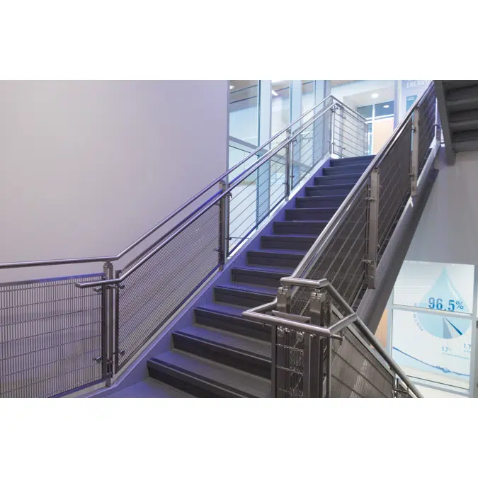 BLADE® Wire Mesh Railing System, Viva Railings