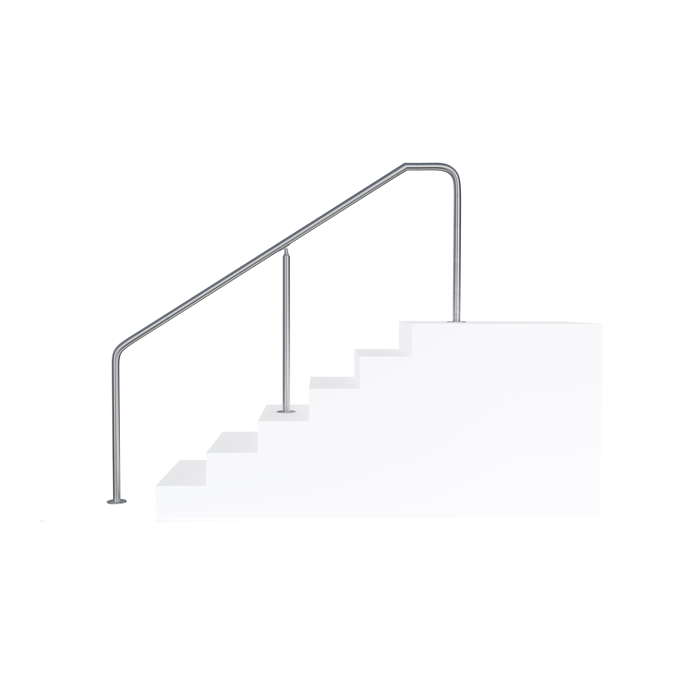 BIM objects - Free download! FSR Stainless Steel Free Standing Rails ...