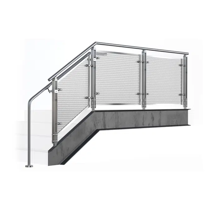 BLADE® Wire Mesh Railing System, Viva Railings