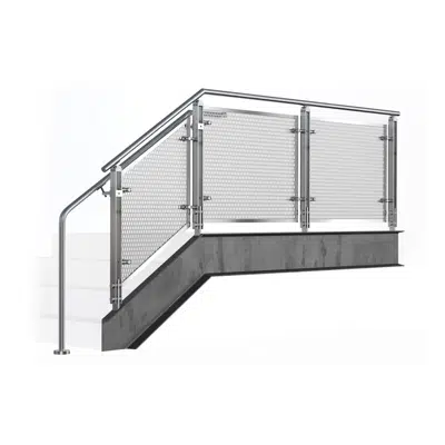 Image for BLADE Stainless Steel Perf Metal Railing System