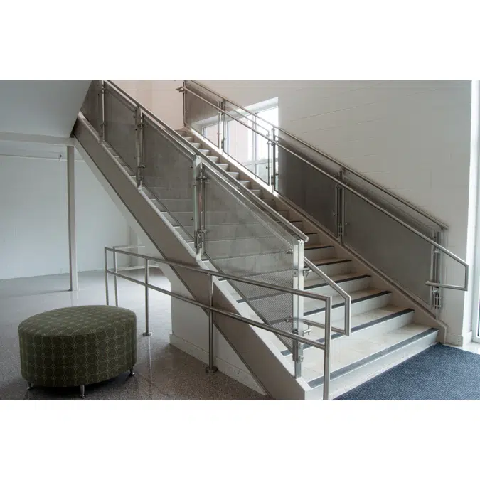 BLADE Stainless Steel Perf Metal Railing System