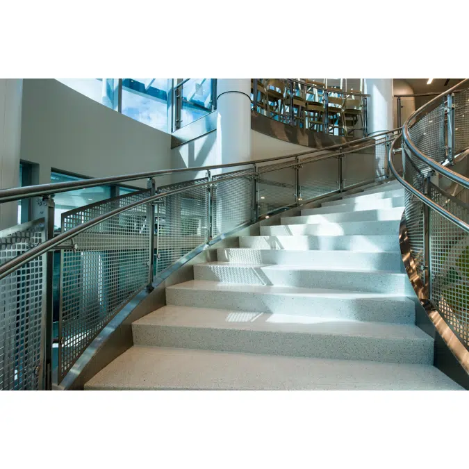 BLADE Stainless Steel Perf Metal Railing System