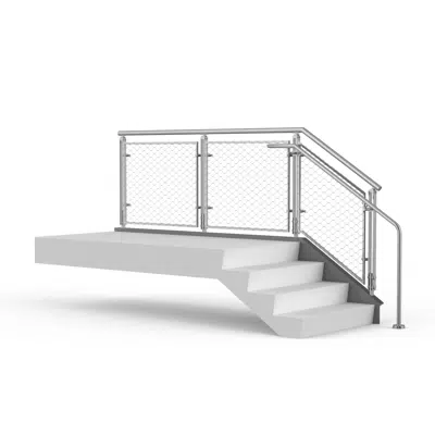 billede til BLADE Stainless Steel CableNet Railing System