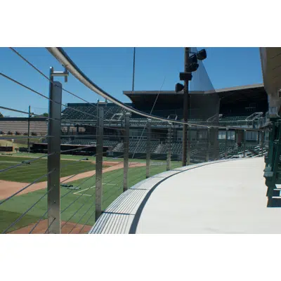 billede til TEE Stainless Steel Cable Railing System