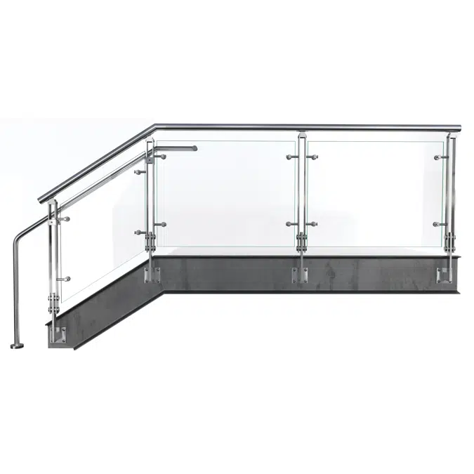 BLADE Stainless Steel Glass Railing System