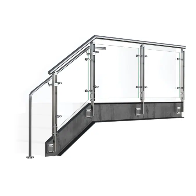 BLADE Stainless Steel Glass Railing System