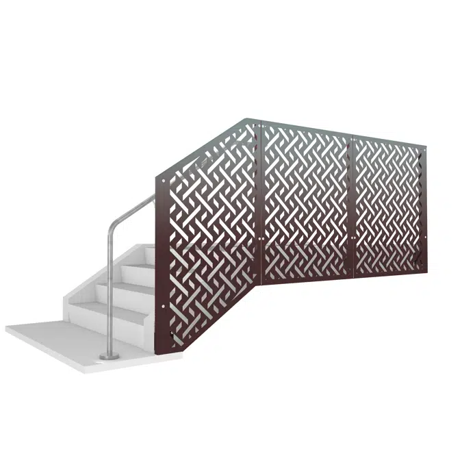 FOLD Metal Panel Railing System