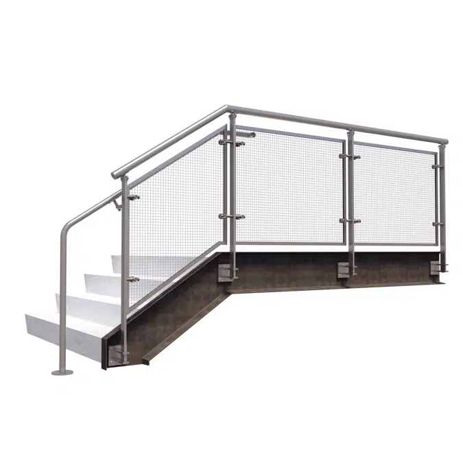 BEACON Stainless Steel Wire Mesh Railing System