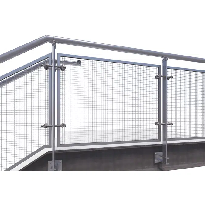 BEACON Stainless Steel Wire Mesh Railing System