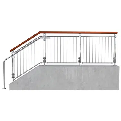 Image pour BLADE Stainless Steel Picket Panel Railing System