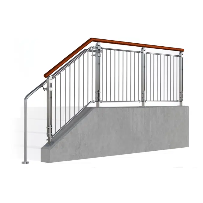 BLADE Stainless Steel Picket Panel Railing System