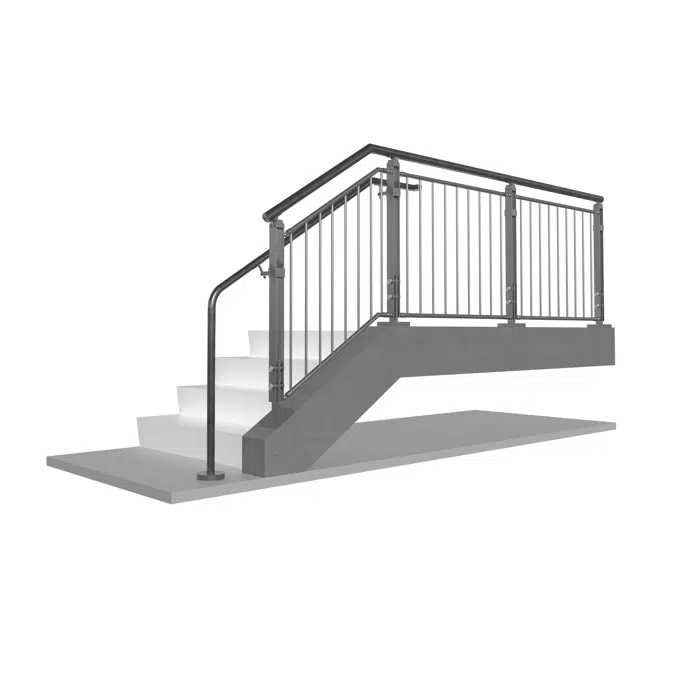 BLADE Stainless Steel Picket Panel Railing System