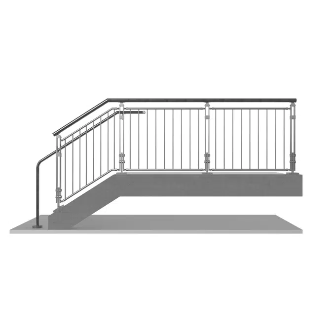 BLADE Stainless Steel Picket Panel Railing System