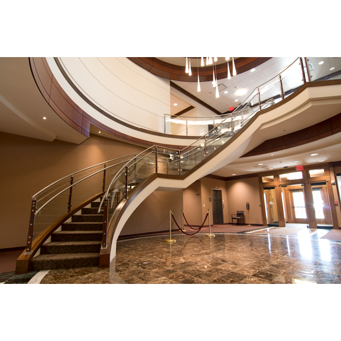 Objektet BIM - Shkarkim falas FIN Stainless Steel Glass Railing System ...