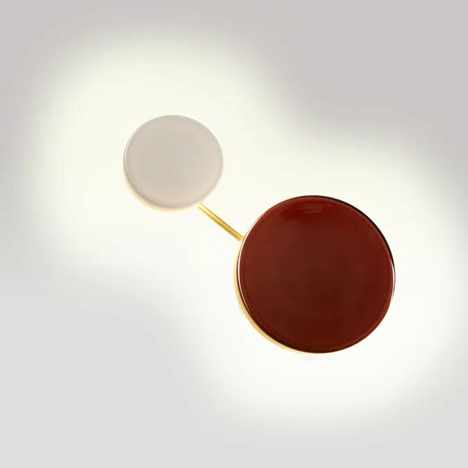 Caramel wall lamp