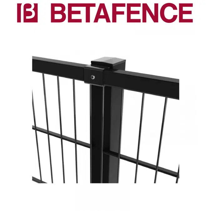 BETAFENCE Nylofor City + Nylofor-Twilfix posts with fixators