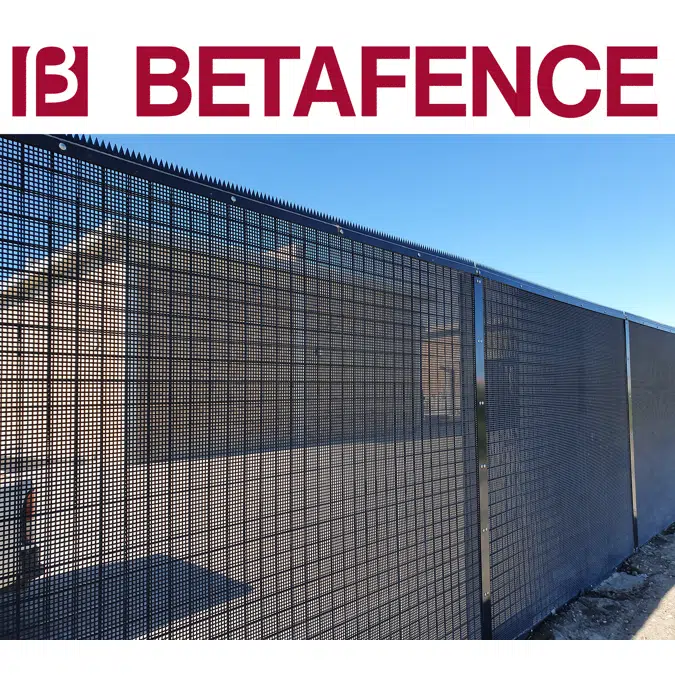 BIM objects - Free download! BETAFENCE Securifor 3510 Double Skin + Angle  Iron Post