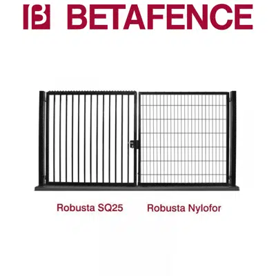 Image for BETAFENCE Robusta Nylofor double swing gate