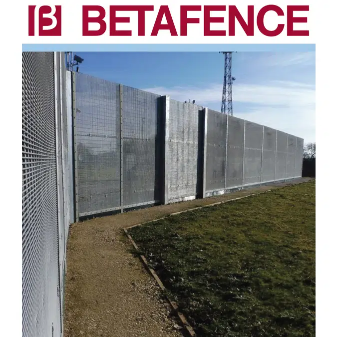 BETAFENCE Securifor 358 Doubleskin + Bekasecure post