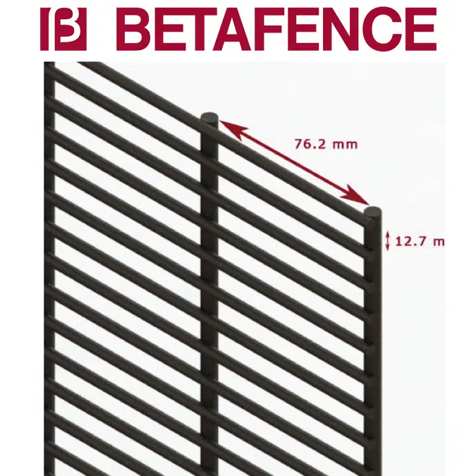 BETAFENCE Securifor Super 6 + Bekafix Ultra