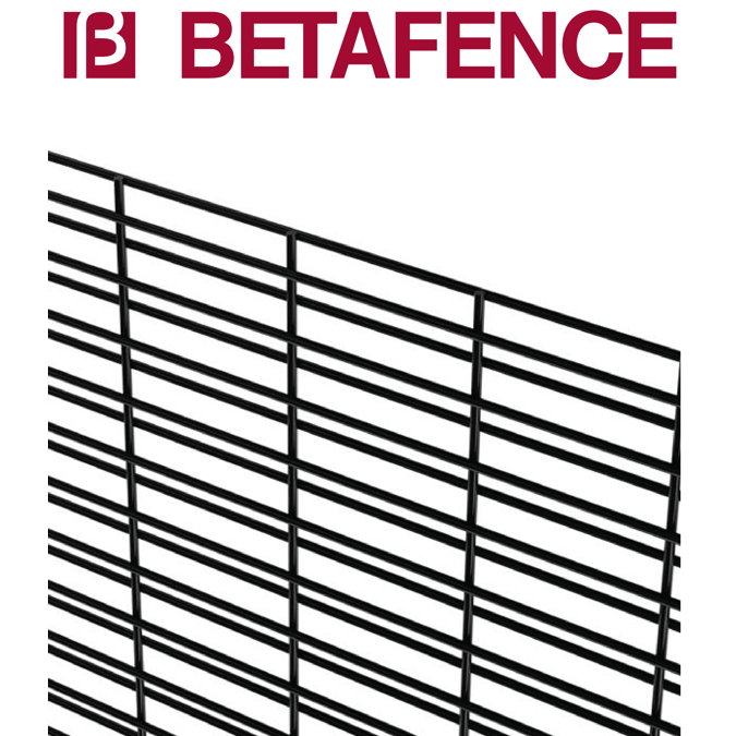 BETAFENCE Securifor 4D + Securifor Post with coverplate