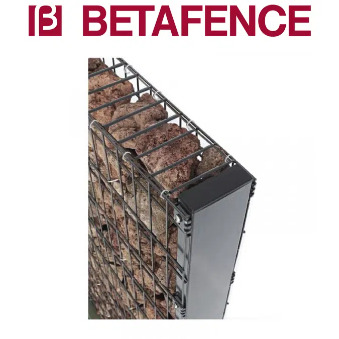BETAFENCE Zenturo Gabion Wall Baseplated