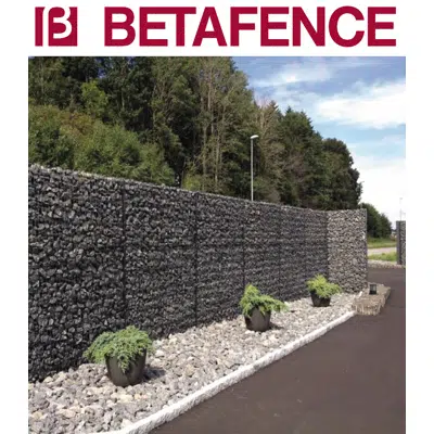Image for BETAFENCE Zenturo Gabion Wall Baseplated