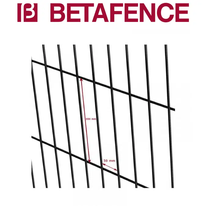BETAFENCE Nylofor 3D+ + Bekafix
