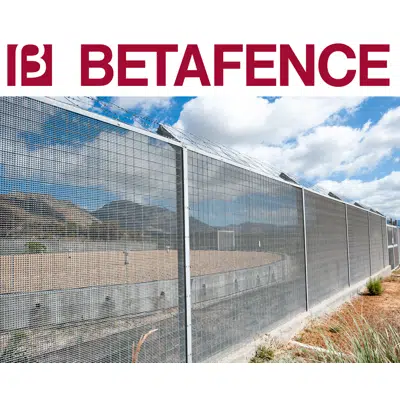 изображение для BETAFENCE Securifor 358 Double Skin + Angle Iron Post