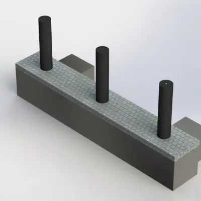Image for BETAFENCE Static Bollard