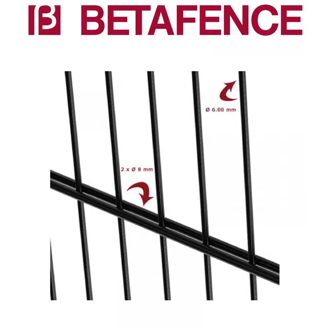 BETAFENCE Nylofor 2D Super + Izifix