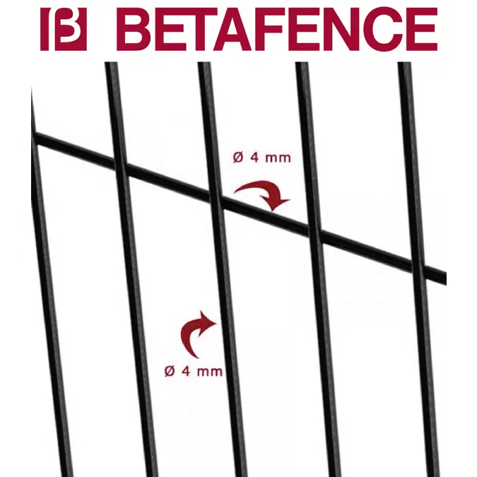 BETAFENCE Nylofor 3D LIGHT II + U-LOX