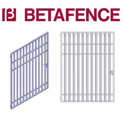 Immagine per BETAFENCE Palisade Swing Gates