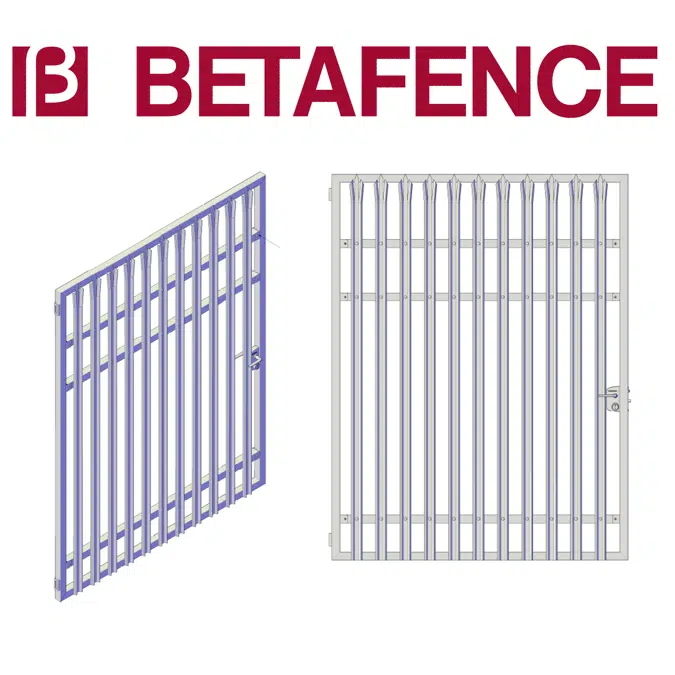 BETAFENCE Palisade Swing Gates