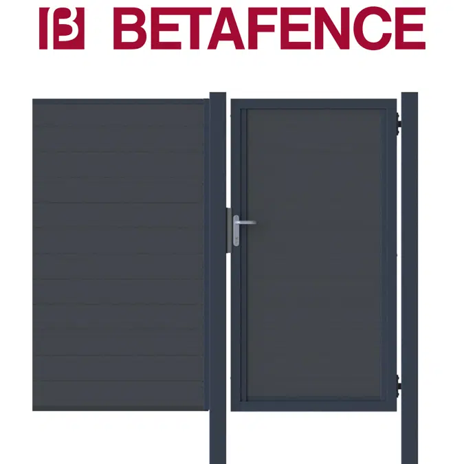 BETAFENCE HoriZen Single Swing Gate