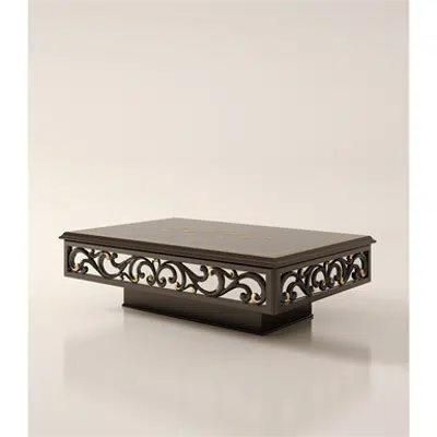 Image for 2 drawers rectangular coffee table