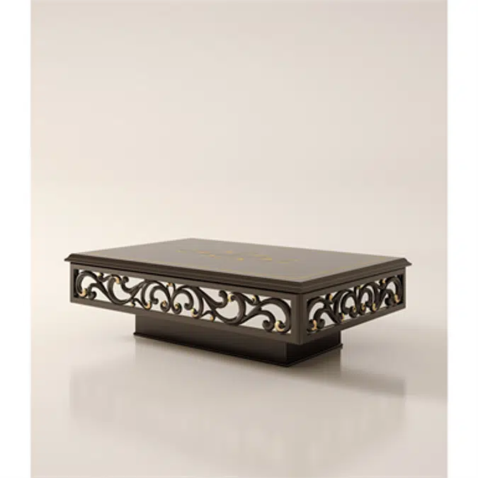 2 drawers rectangular coffee table